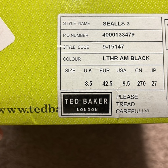 Ted Baker wingtip boots - Picture 10 of 10